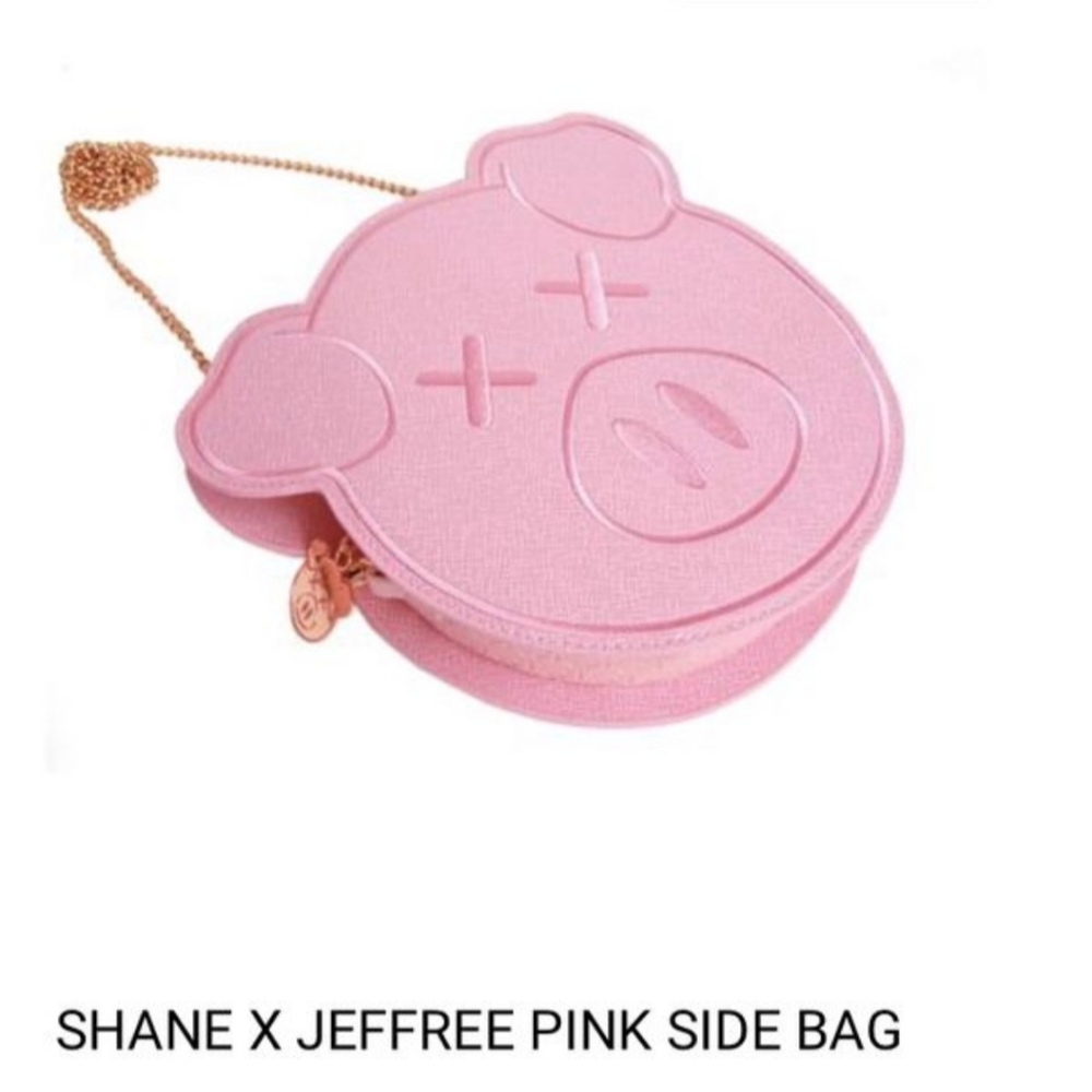 Shane X Jeffree pink side bag